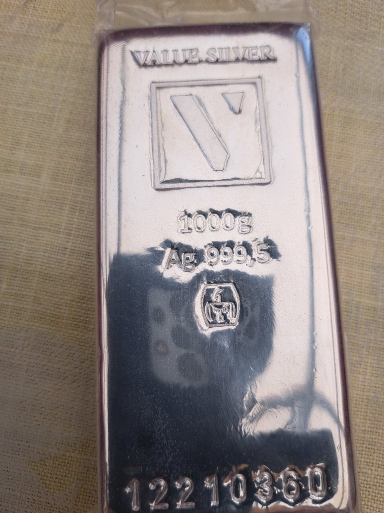 kilobaar zilver 999 nieuwstaat, Postzegels en Munten, Edelmetalen en Baren, Ophalen, Zilver