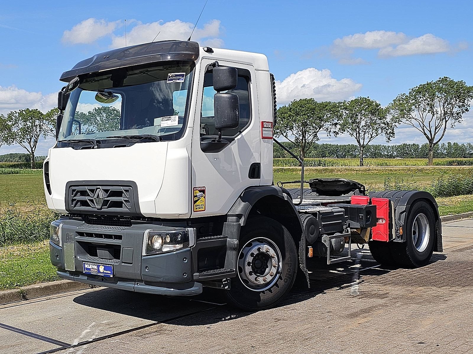 RENAULT C 430 short cab 188tkm, Auto's, Automaat, Euro 6, Wit, Bedrijf