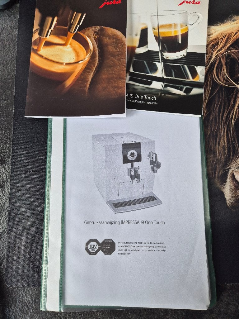 JURA IMPRESSA J9 One Touch koffie machine, Ophalen, Gebruikt, 10 kopjes of meer, Combi