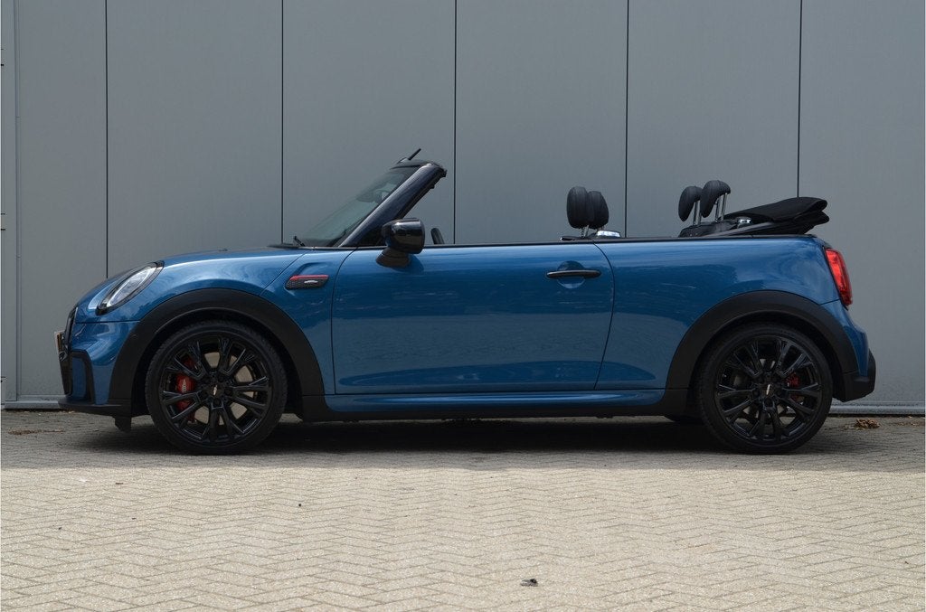 MINI Cabrio John Cooper Works Automaat / Sportstoelen / Acht, Auto's, Mini, 232 pk, Gebruikt, Bedrijf, Cabrio
