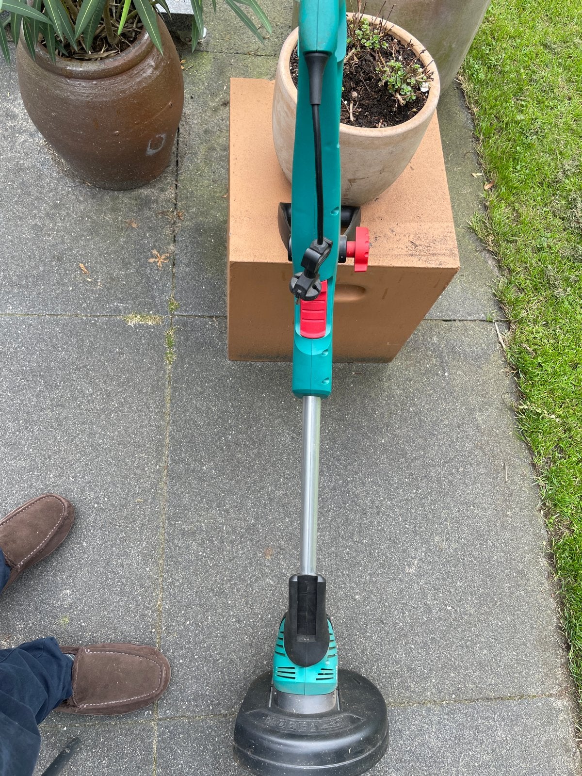 Bosch elektrische grastrimmer - Zo goed als nieuw, Tuin en Terras, Ophalen of Verzenden, Zo goed als nieuw, 30 tot 50 cm, Elektrisch