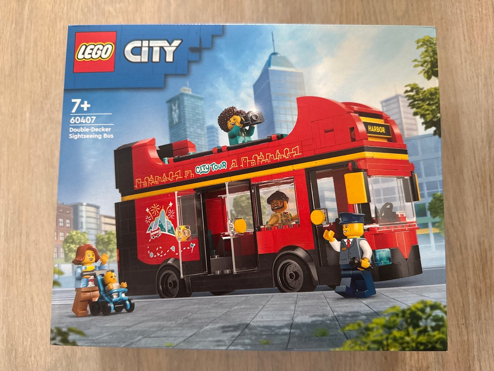 Lego City 60407 Dubbeldekker Sightseeing Bus NIEUW, City, Lego, Nieuw, Ophalen of Verzenden