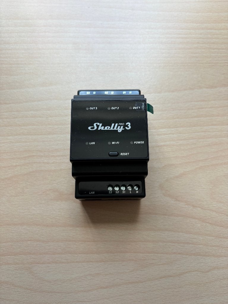 Shelly Pro 3 smart switch, Ophalen of Verzenden, Nieuw