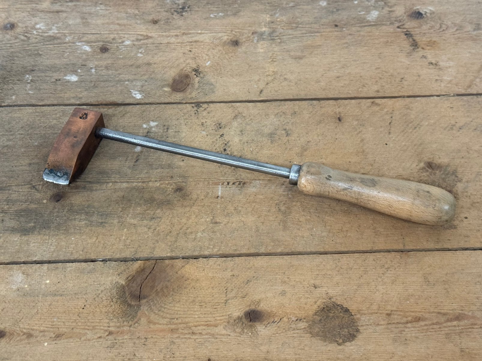 Oude antieke soldeerbout soldeer bout gereedschap, Ophalen of Verzenden