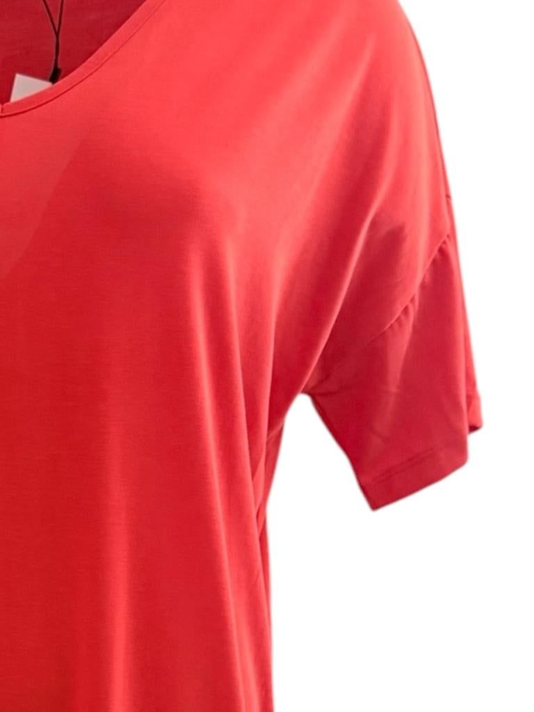 Saint Tropez jurk NIEUW S, Nieuw, Ophalen of Verzenden, Rood, Onder de knie