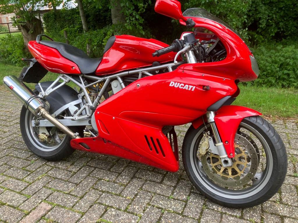 *VERKOCHT* DUCATI 750 SS Injectie (bj 2001), DUCATI, 2 cilinders, Motorrijbewijs A, Bedrijf
