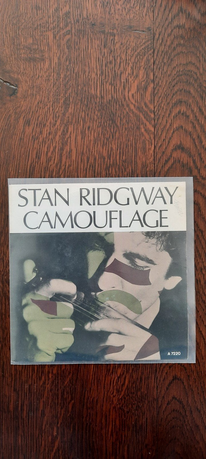 vinyl single Stan Ridgway Camouflage, Verzenden, Zo goed als nieuw, Nederlandstalig