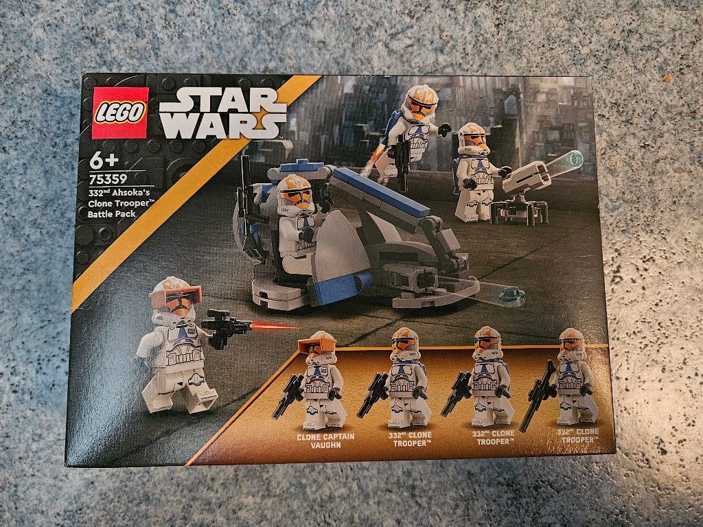 Lego 75359 332nd Ahsoka's Clone Trooper Battle Pack NIEUW, Star Wars, Lego, Nieuw, Ophalen of Verzenden