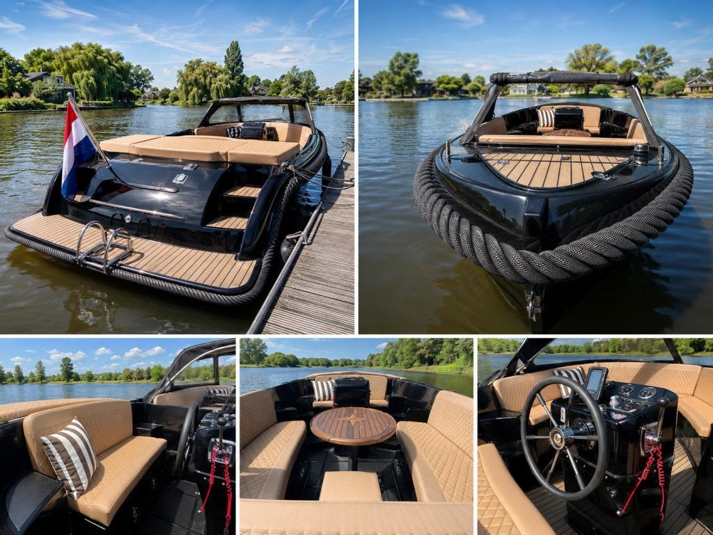 Oud Huijzer 616 met mercury 40 pk, Watersport en Boten, Tender, Gebruikt, 6 m, Oud Huijzer