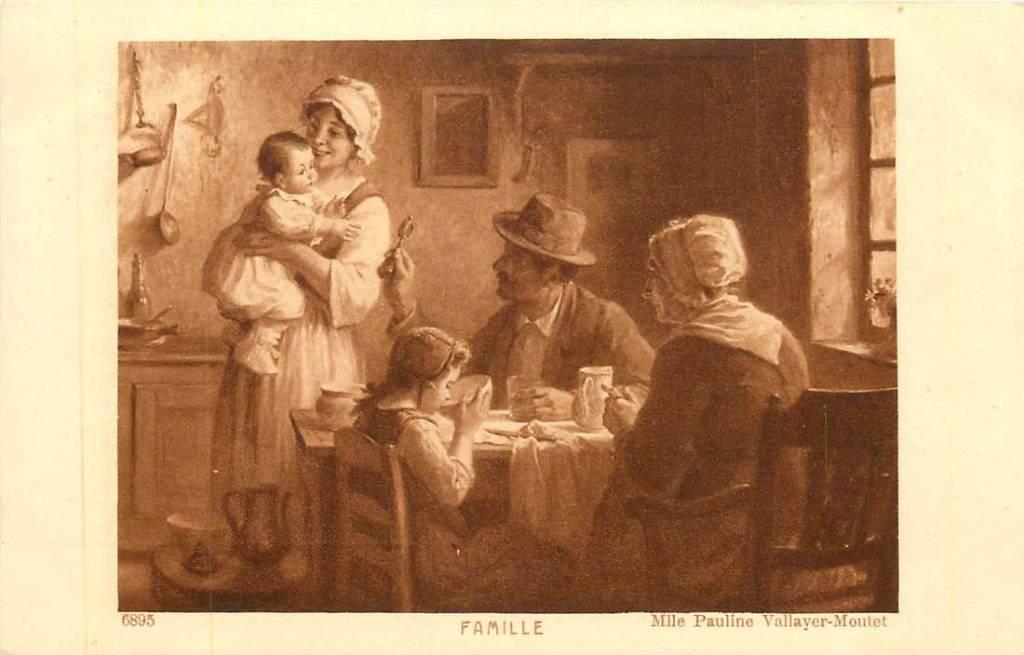 381-306-025 Famille, Verzenden, Voor 1920, Overig Europa