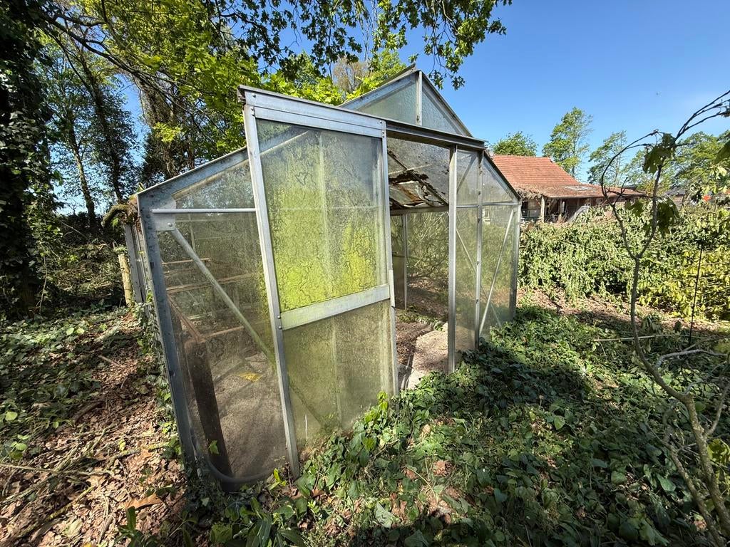 Tuinders kas, Ophalen, Gebruikt, Kweekkas, Glas