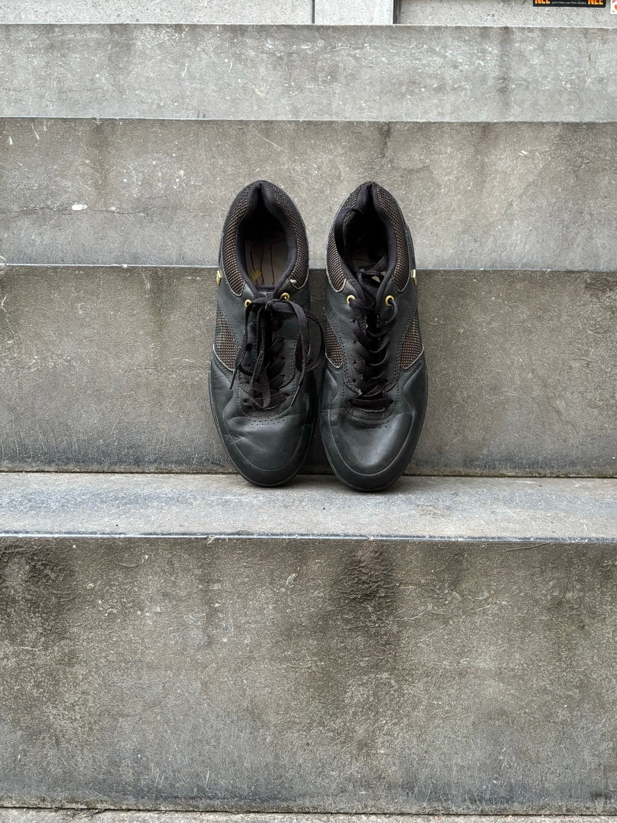 Emerica Skate Shows - Black leather - Size EU 42.4, Kleding | Heren, Ophalen of Verzenden, Zwart