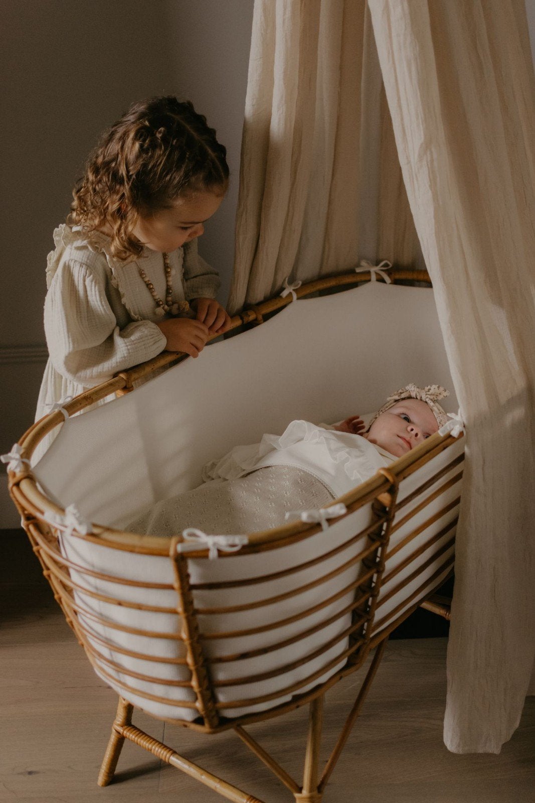 Rotan wiegje, Kinderen en Baby's, Babywiegjes en Ledikanten, Ophalen of Verzenden, Wieg
