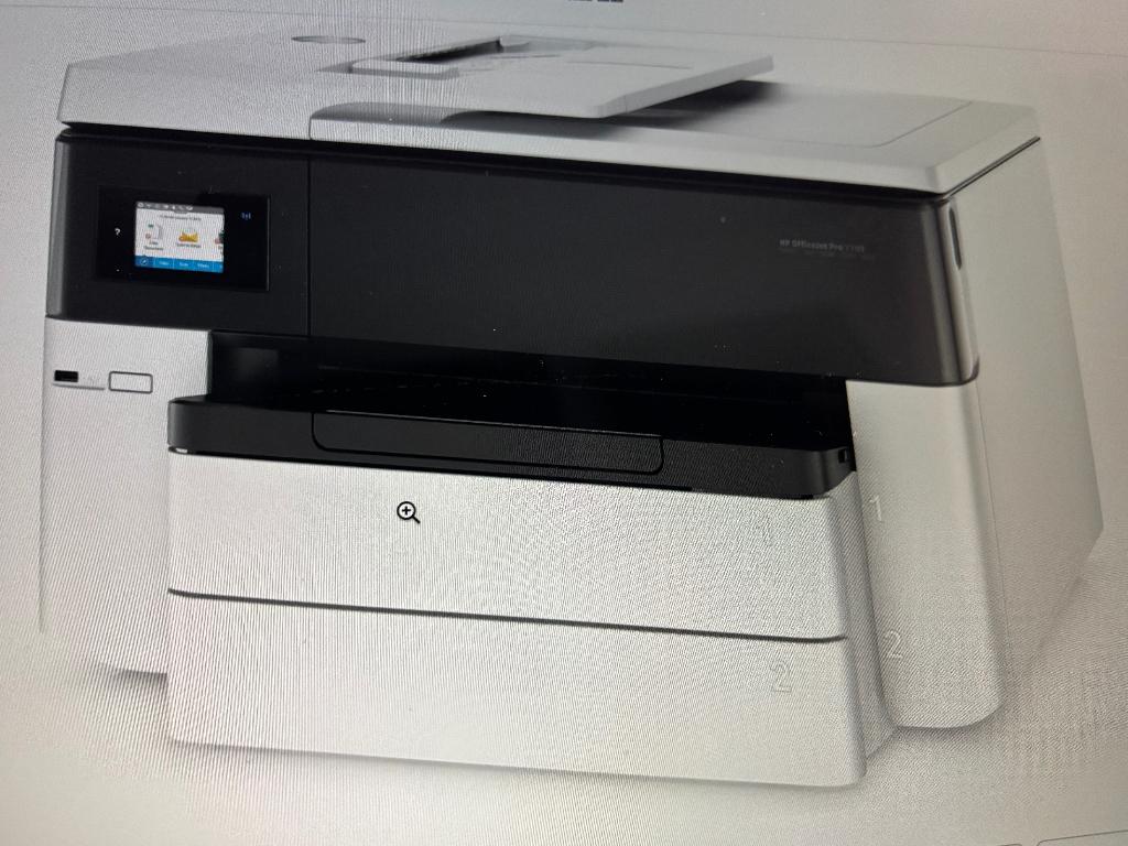 HP printer officejet hp7740  (wit)  te koop A4 en A3, Computers en Software, Printers, Kleur printen, Hp, Inkjetprinter, All-in-one