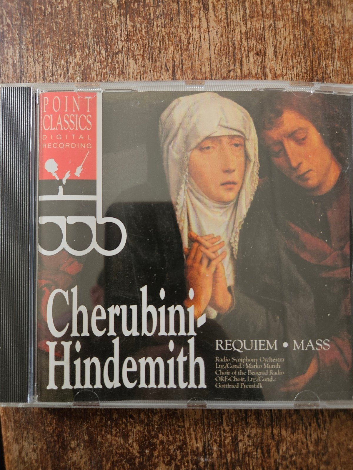 Cherubini-Hindemith: Requiem • Mass CD - Klassieke Muziek, Ophalen of Verzenden, Zo goed als nieuw, Vocaal
