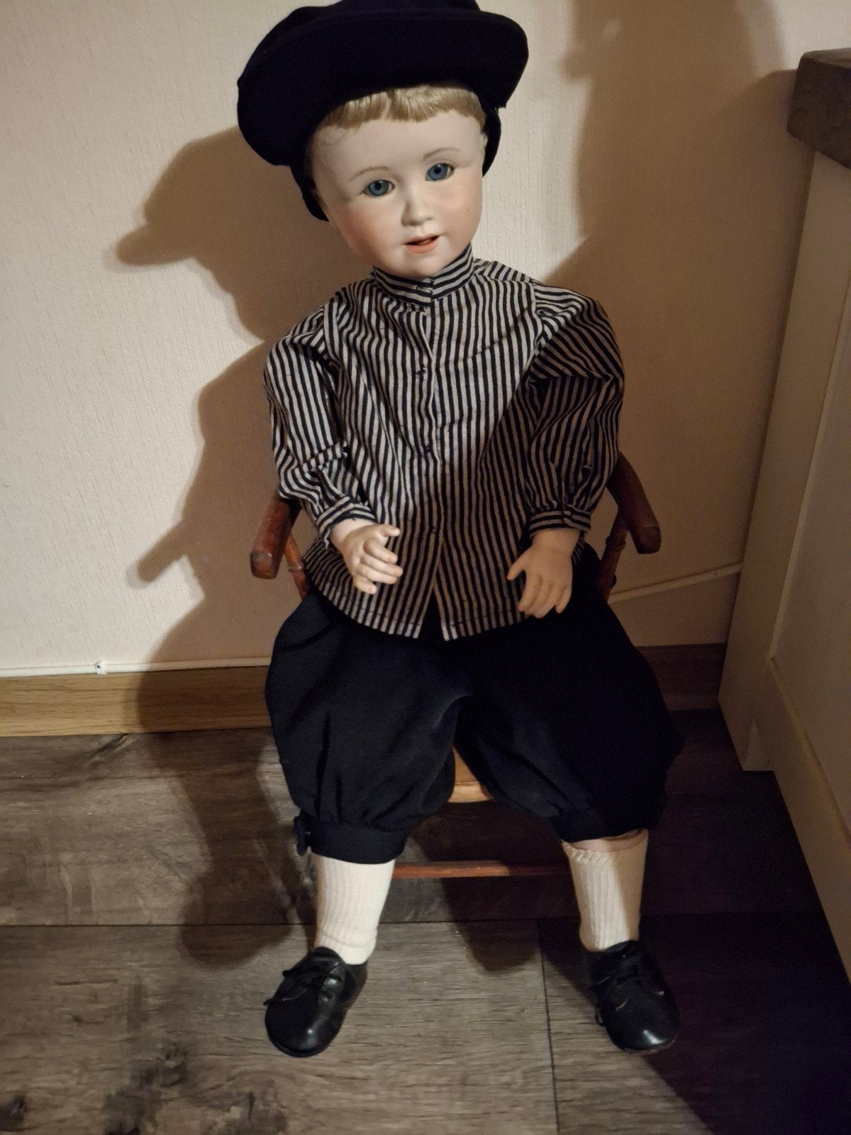 Jongenspop   met stoeltje, Ophalen, Babypop