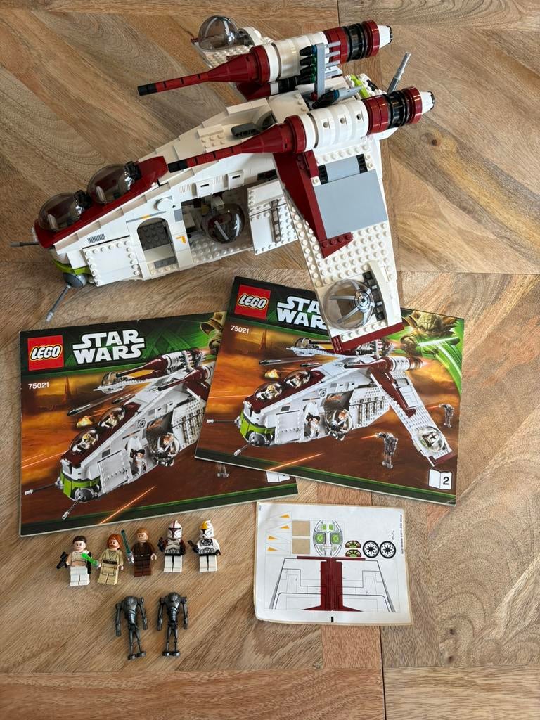 Lego Republic Gunship 75021, Ophalen of Verzenden, Zo goed als nieuw