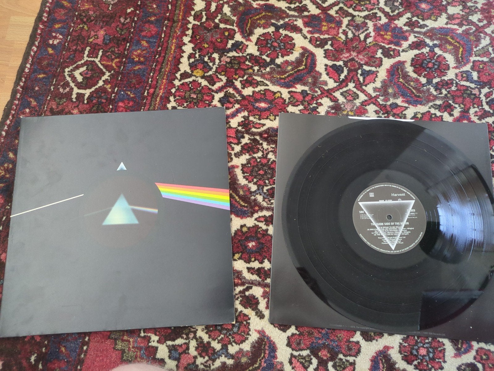 Pink Floyd - The Dark Side of the Moon (1997) EMD 1114, Cd's en Dvd's, Vinyl | Rock, Inclusief binnenhoes, Ophalen of Verzenden