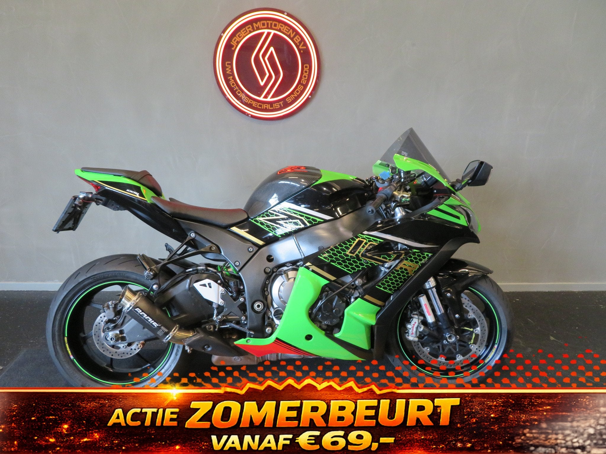 Kawasaki ZX 10R ZX10 ZX-10R NINJA BODIS (bj 2018), Motoren, Bedrijf, Super Sport, 998 cc