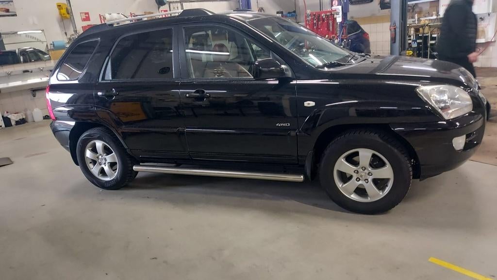 Kia Sportage 2.7 4WD AUT 2006 Zwart, Automaat, 2656 cc, Zwart, Vierwielaandrijving