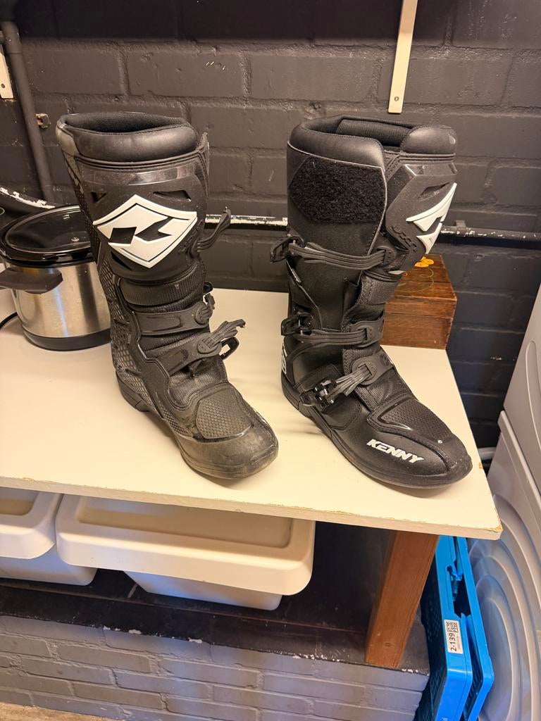 Kenny Motorcross Laarzen Maat 64, Motoren, Kleding | Motorkleding, Ophalen of Verzenden, Tweedehands, Heren, Laarzen