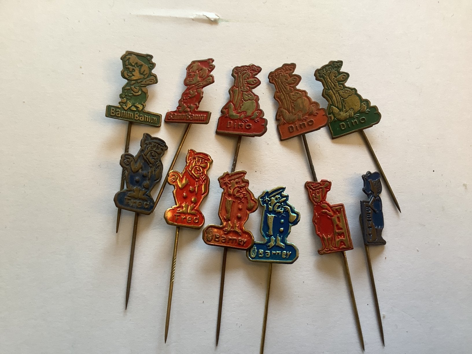 11 speldjes Flintstones, Ophalen of Verzenden, Gebruikt, Overige onderwerpen