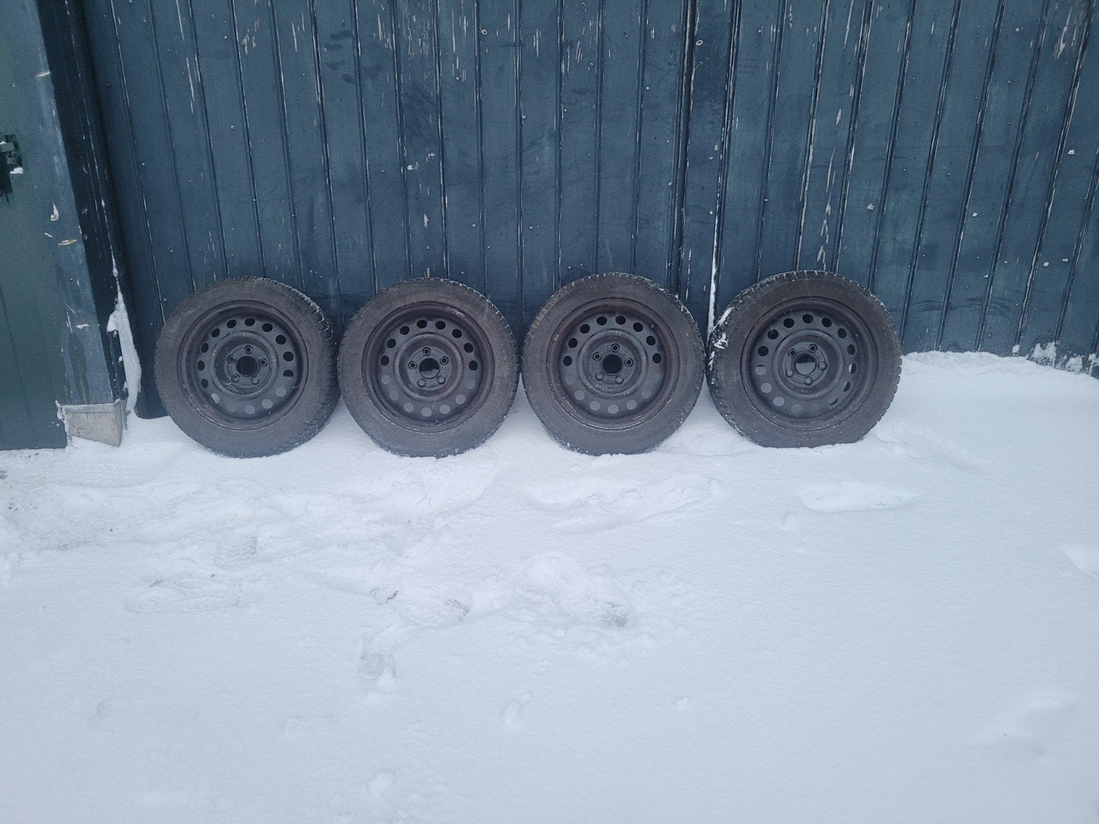 Winterset van Kia Ceed 205 55 16 6x16 et 51, Ophalen, Gebruikt, Kia