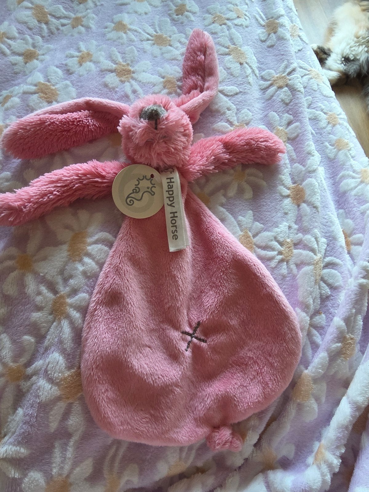Knuffeldoekje konijn Happy Horse Nieuw met kaartje, Ophalen of Verzenden, Nieuw, Konijn
