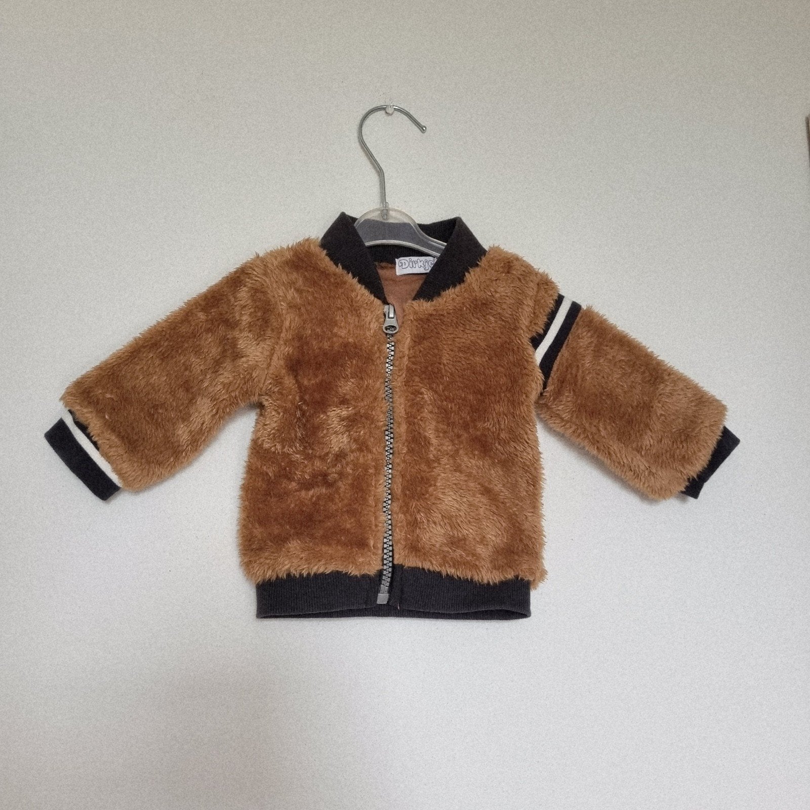 Bruin teddy dirkje jasje vest maat 56, Kinderen en Baby's, Babykleding | Maat 56, Jongetje of Meisje, Dirkje, Ophalen of Verzenden