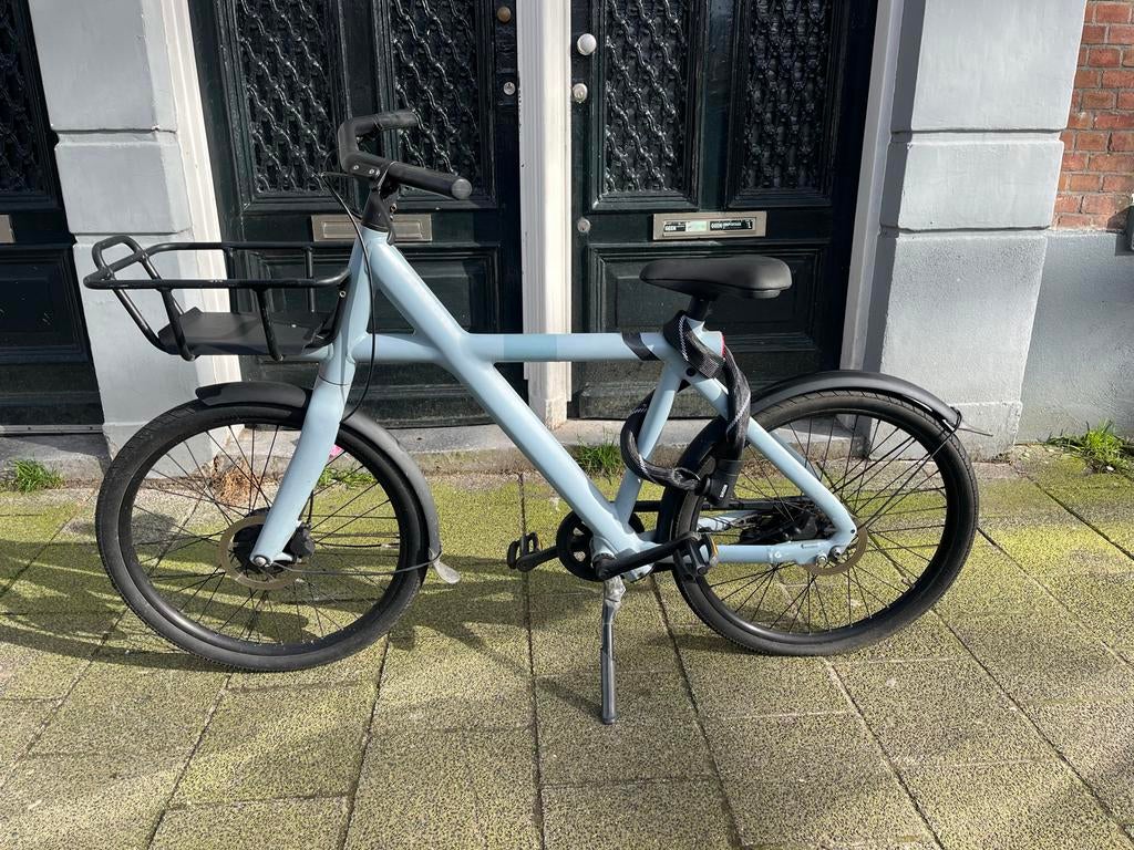 VanMoof X3 Lichtblauw - Niet geheel werkend, Fietsen en Brommers, Elektrische fietsen, Ophalen, Gebruikt, Vanmoof