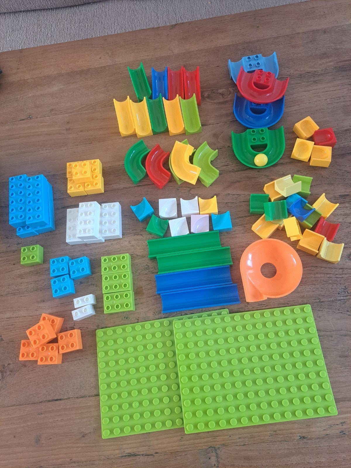 Knikkerbaan (compatibel met LEGO Duplo), Ophalen of Verzenden, Gebruikt
