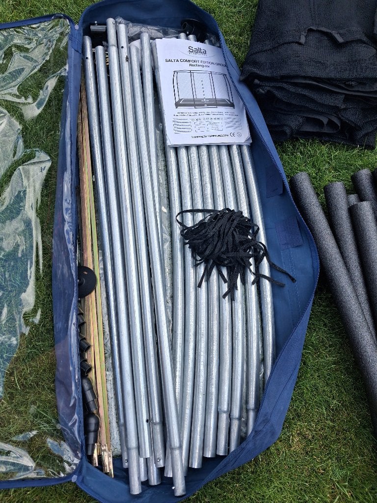 Salta Ground Veiligheidsnet - 214 x 153 cm, Ophalen, Zo goed als nieuw