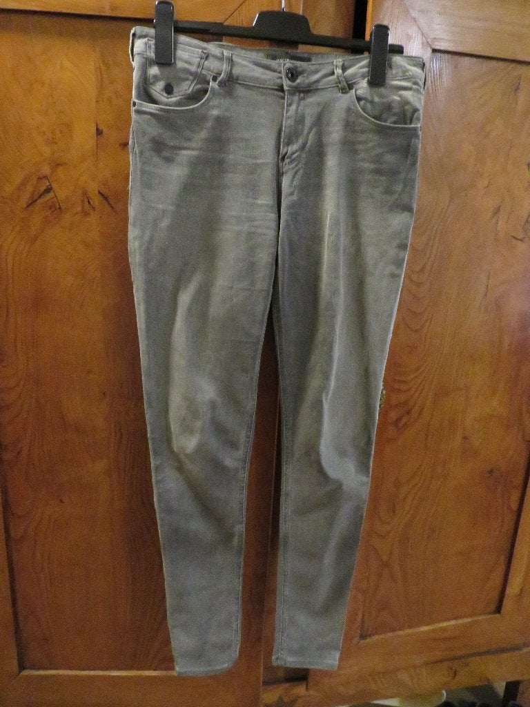 Dames jeans Scotch & Soda Amsterdams Blauw Maat 31/34 grijs, Scotch & Soda, Ophalen of Verzenden, Zo goed als nieuw, W33 - W36 (confectie 42/44)