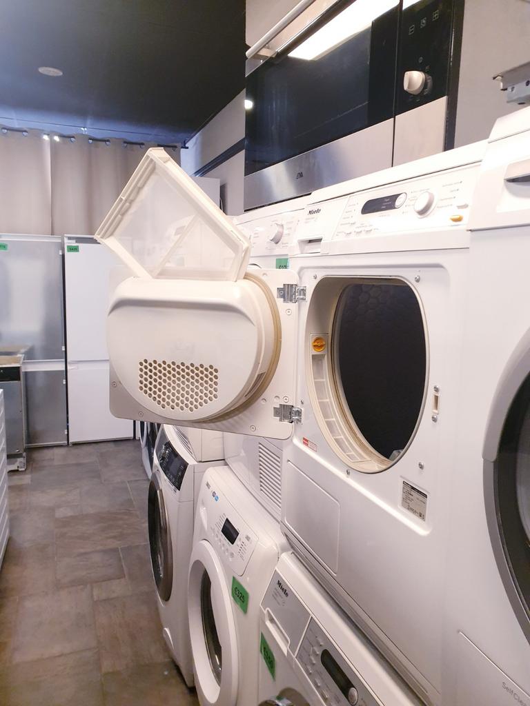 condensdroger Miele 7kg INC GARANTIE, Witgoed en Apparatuur, Wasdrogers, Ophalen, 6 tot 8 kg, Anti-kreukfase, Zo goed als nieuw