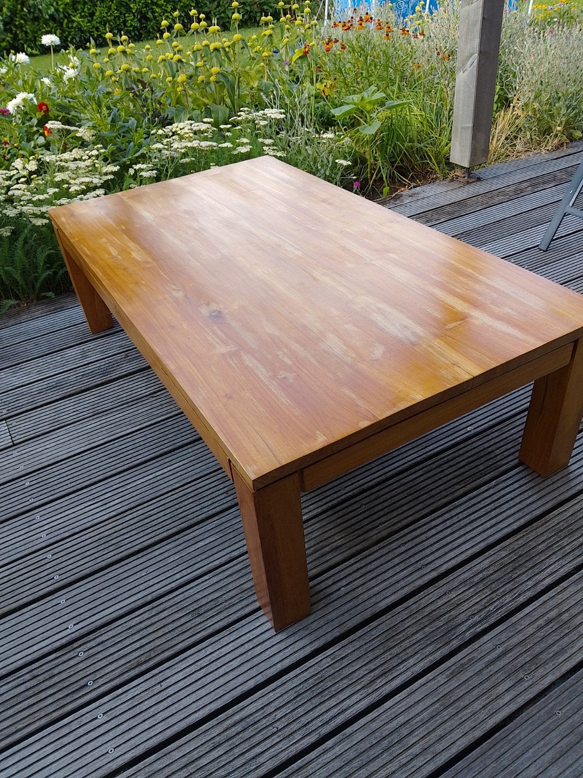 Salon Tafel, Huis en Inrichting, Ophalen, Gebruikt, 50 tot 100 cm, 150 tot 200 cm
