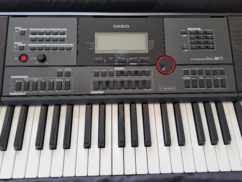 Casio ctx-5000 keyboard, Ophalen, Casio, 61 toetsen, Zo goed als nieuw