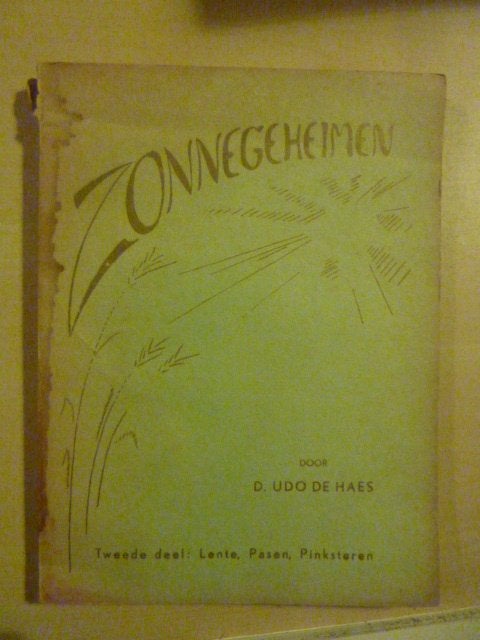 Udo de Haes - Zonnegeheimen II Lente Pasen Pinksteren, Boeken, Verzenden, Gelezen