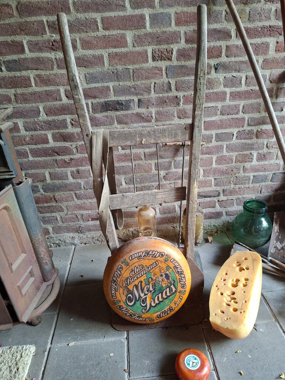 Houten kar met kazen, Ophalen, Overige typen
