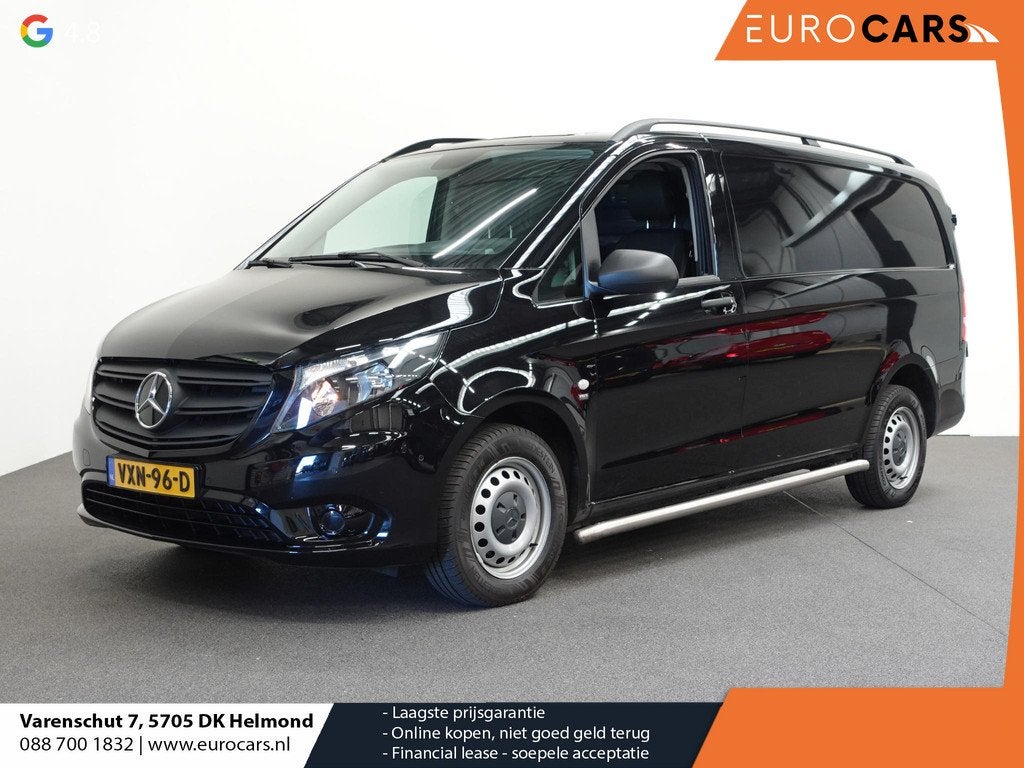 Mercedes-Benz Vito 114 CDI Lang Automaat Navigatie Airco Blu, Auto's, Gebruikt, Euro 6, 4 cilinders, 2500 kg
