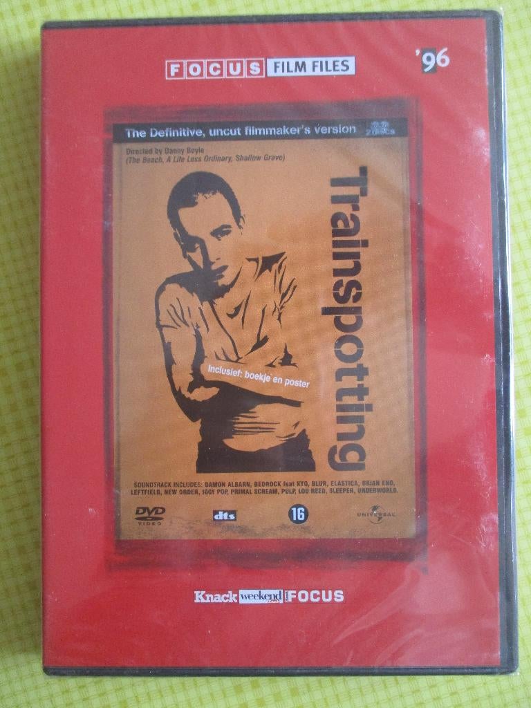 Trainspotting - NIEUWE DVD ( Definitive uncut version ), Alle leeftijden, Ophalen of Verzenden, Nieuw in verpakking, Overige gebieden