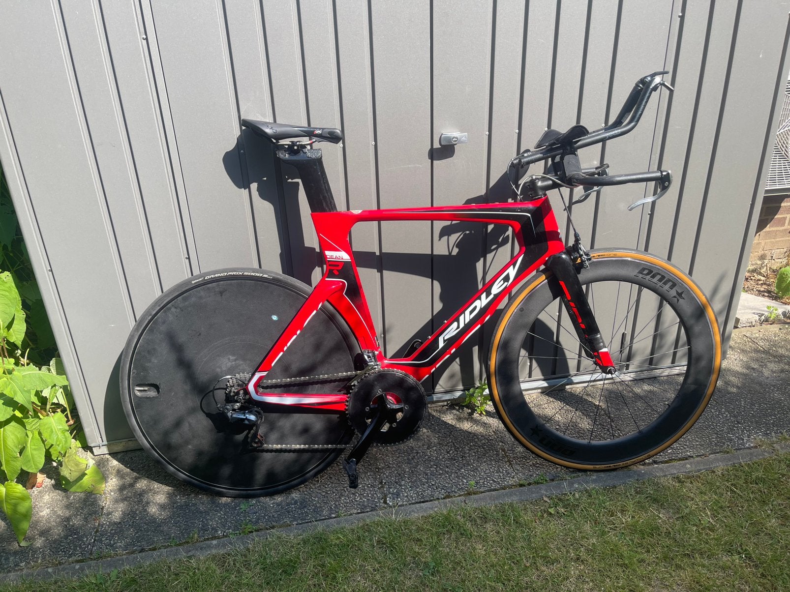 Ridley dean ultegra tijdritfiets, Fietsen en Brommers, 53 tot 57 cm, Ophalen of Verzenden, Zo goed als nieuw, Overige merken