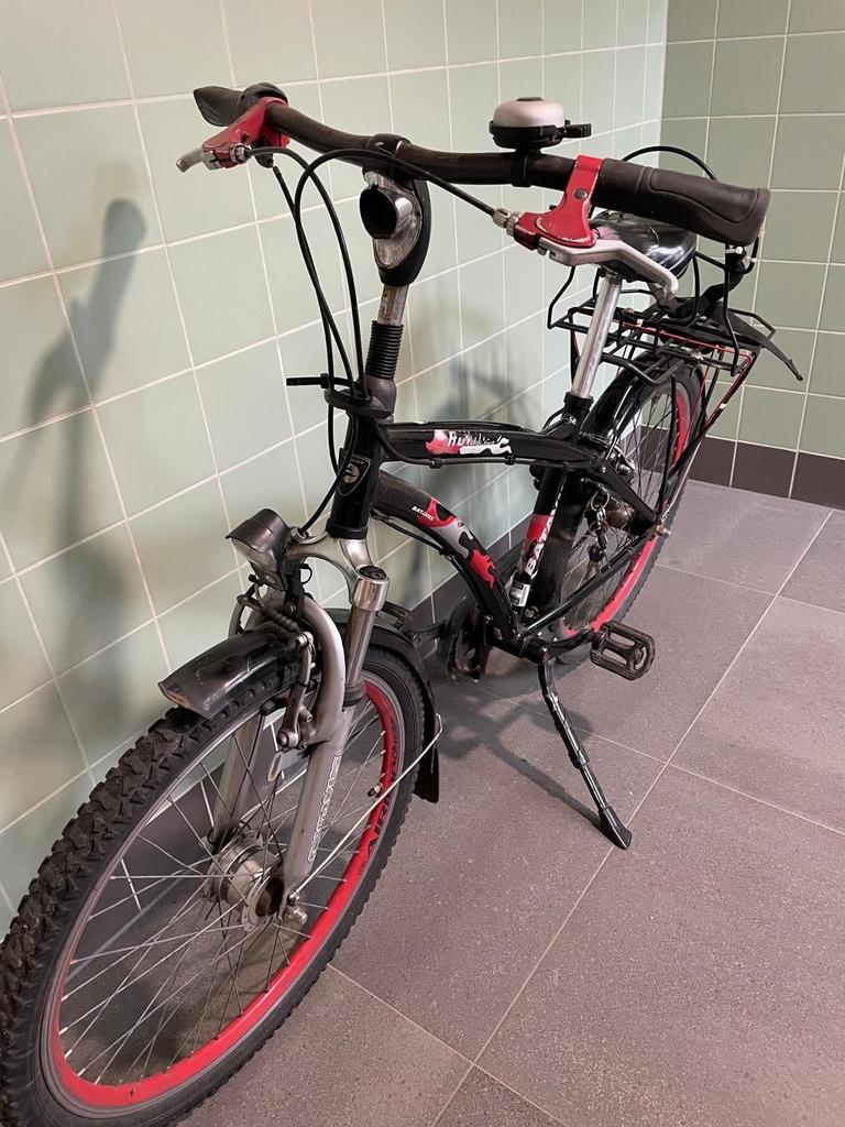 Batavus runner kinderfiets 24 inch, Fietsen en Brommers, Fietsen | Vouwfietsen, Ophalen, Gebruikt, Versnellingen, Batavus