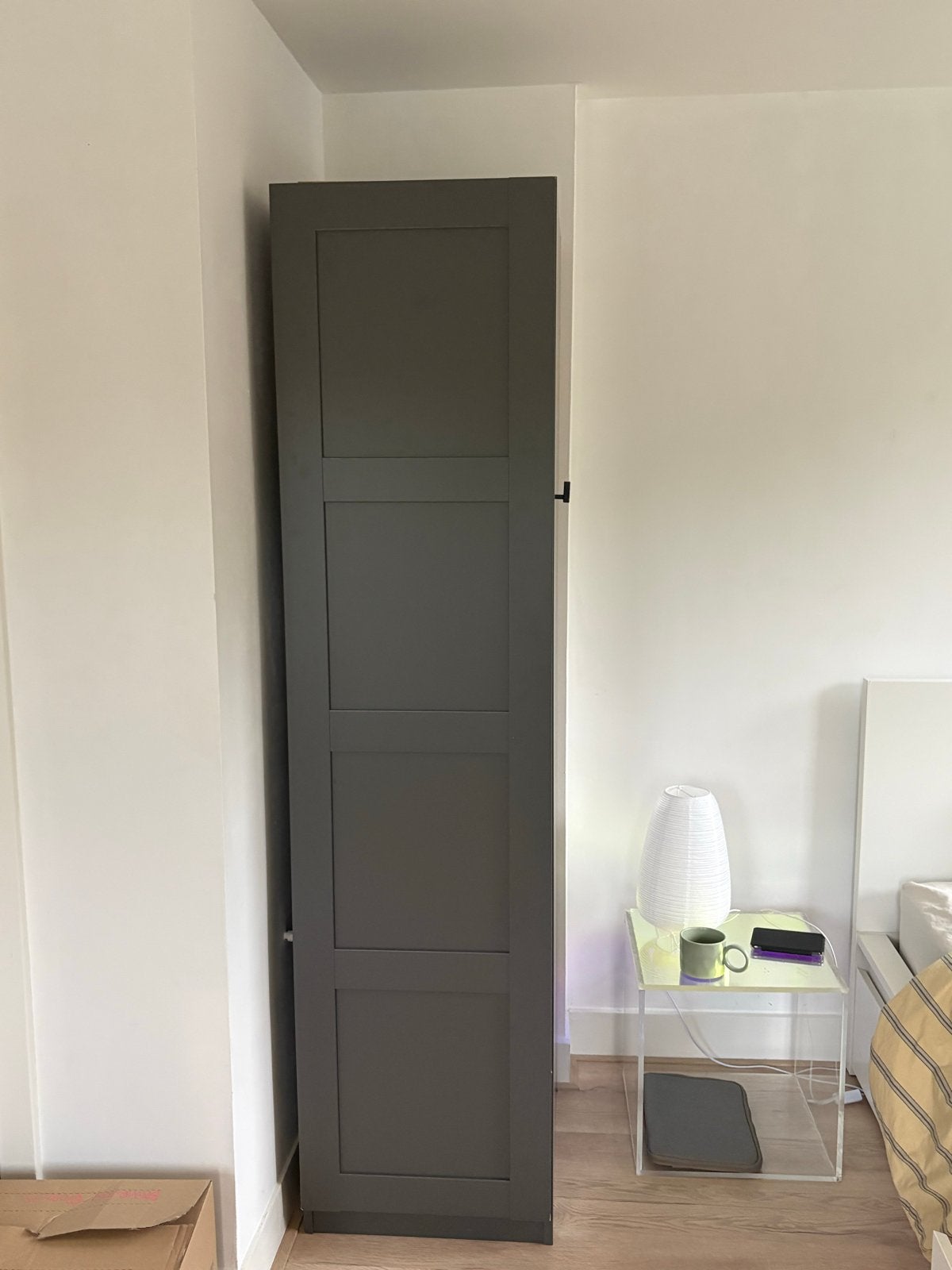 Free IKEA PAX Kledingkast Wardrobe in Dark grey free gratis, Ophalen, Minder dan 50 cm, 200 cm of meer, Zo goed als nieuw