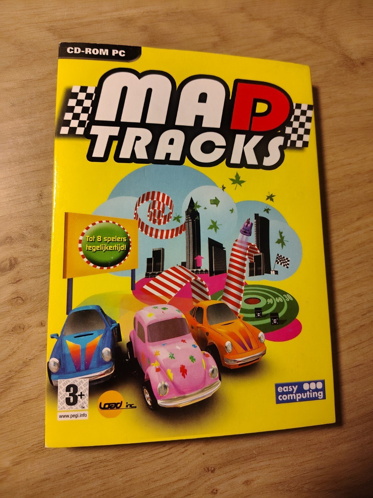Mad Tracks, 1 speler, Racen en Vliegen, Ophalen of Verzenden, Zo goed als nieuw