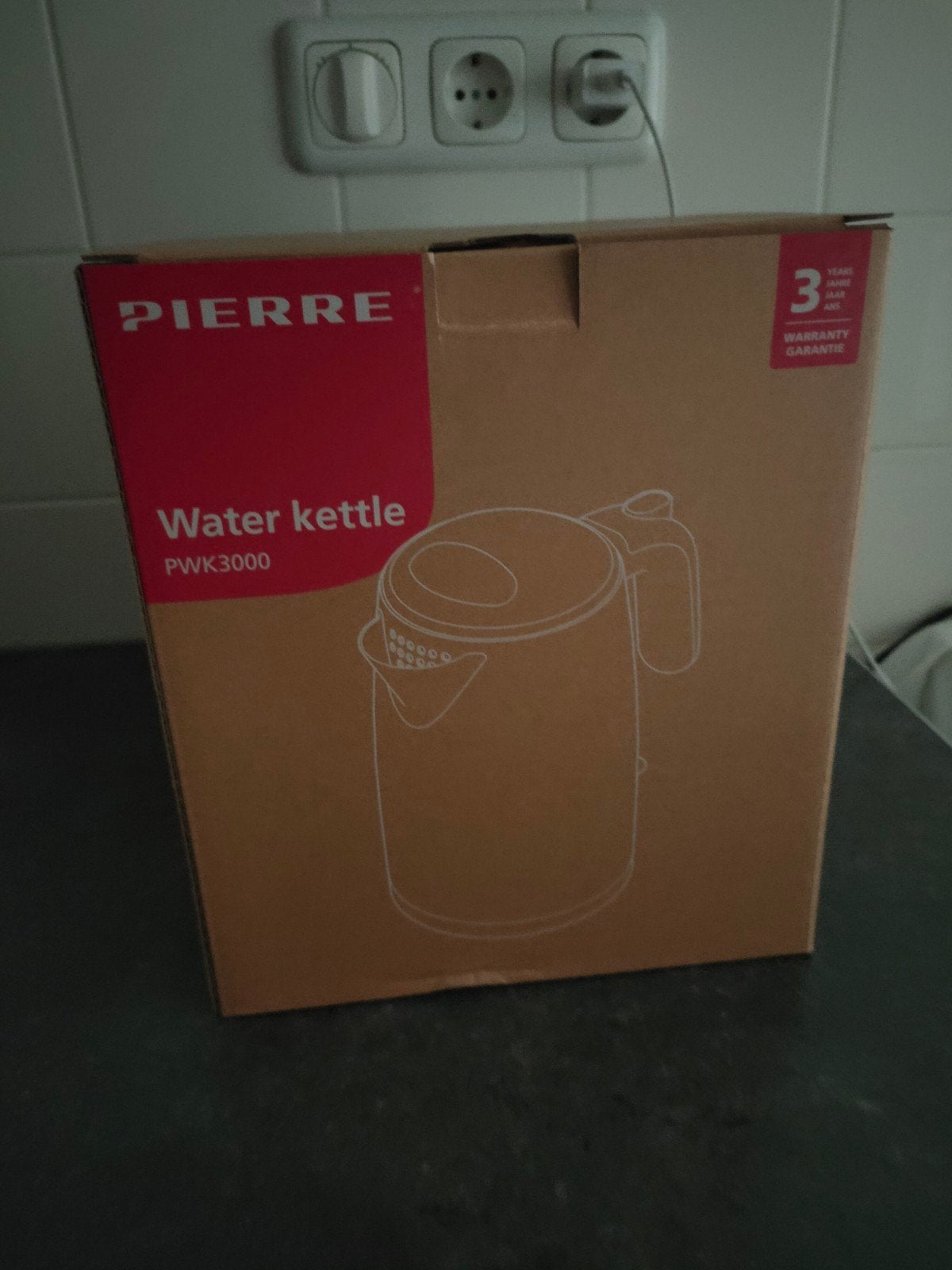 Pierre Waterkoker PWK3000 - Nieuw in doos, 1 tot 2 liter, Ophalen, Nieuw