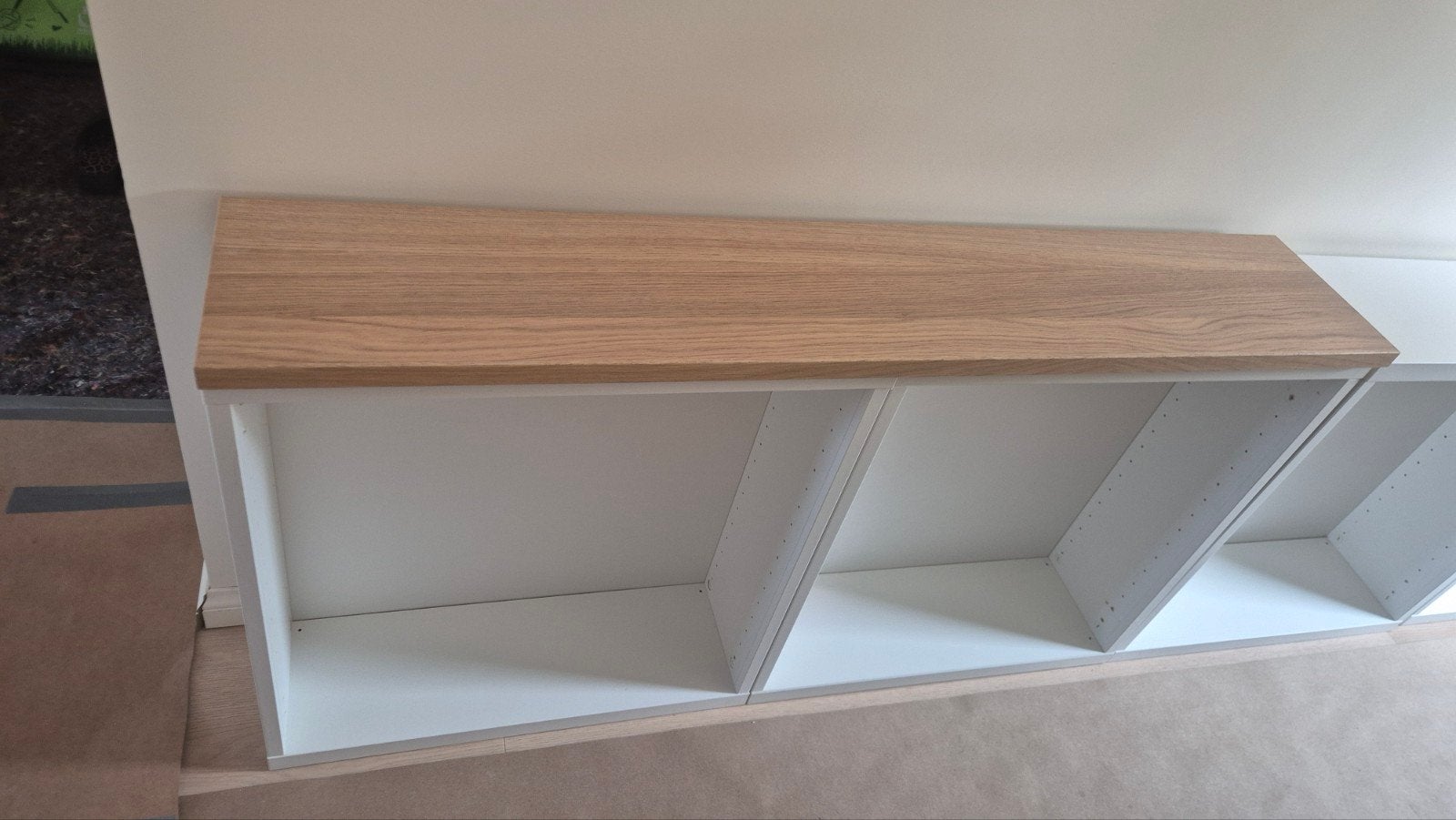 IKEA Besta Bovenplank Eiken 120x22 cm (Zeldzaam), Ophalen, Zo goed als nieuw
