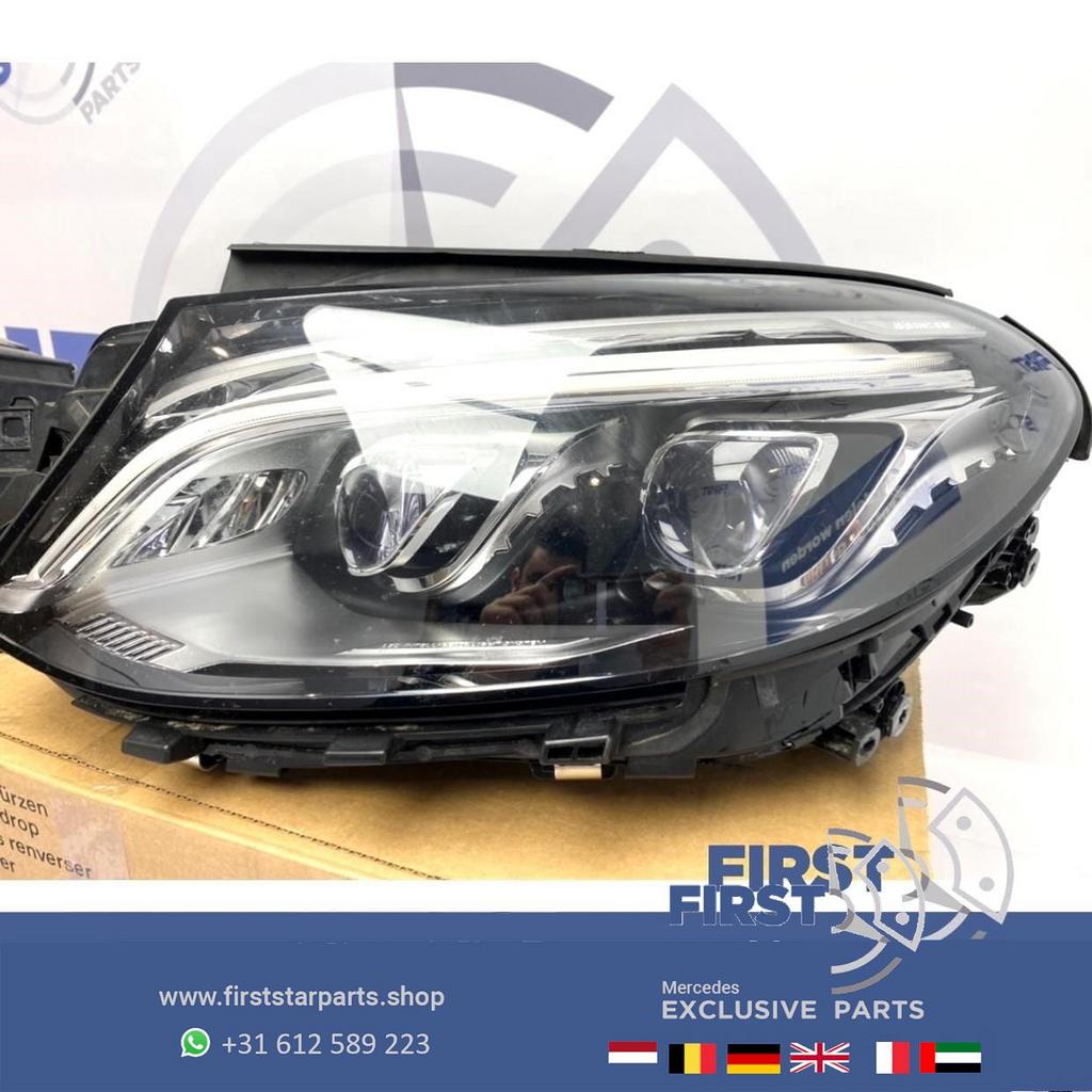 W166 C292 GLE63 AMG HP LED KOPLAMP LINKS Mercedes 2014-2020, Gebruikt, -, Ophalen of Verzenden, -