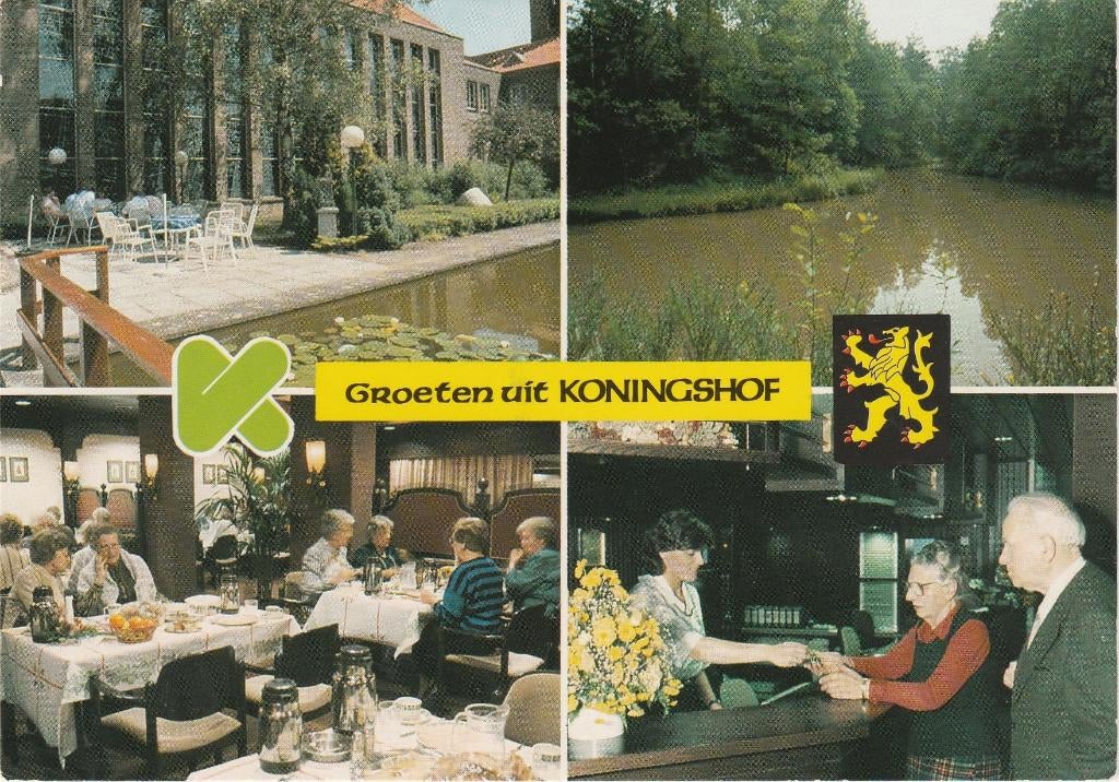 VELDHOVEN Koningshof Groeten, Verzenden, 1980 tot heden, Gelopen, Noord-Brabant
