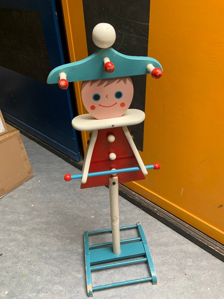 Superleuke Kinderkamer kapstok jaren 70, Huis en Inrichting, Gebruikt, Ophalen of Verzenden, Minder dan 100 cm, Staande kapstok