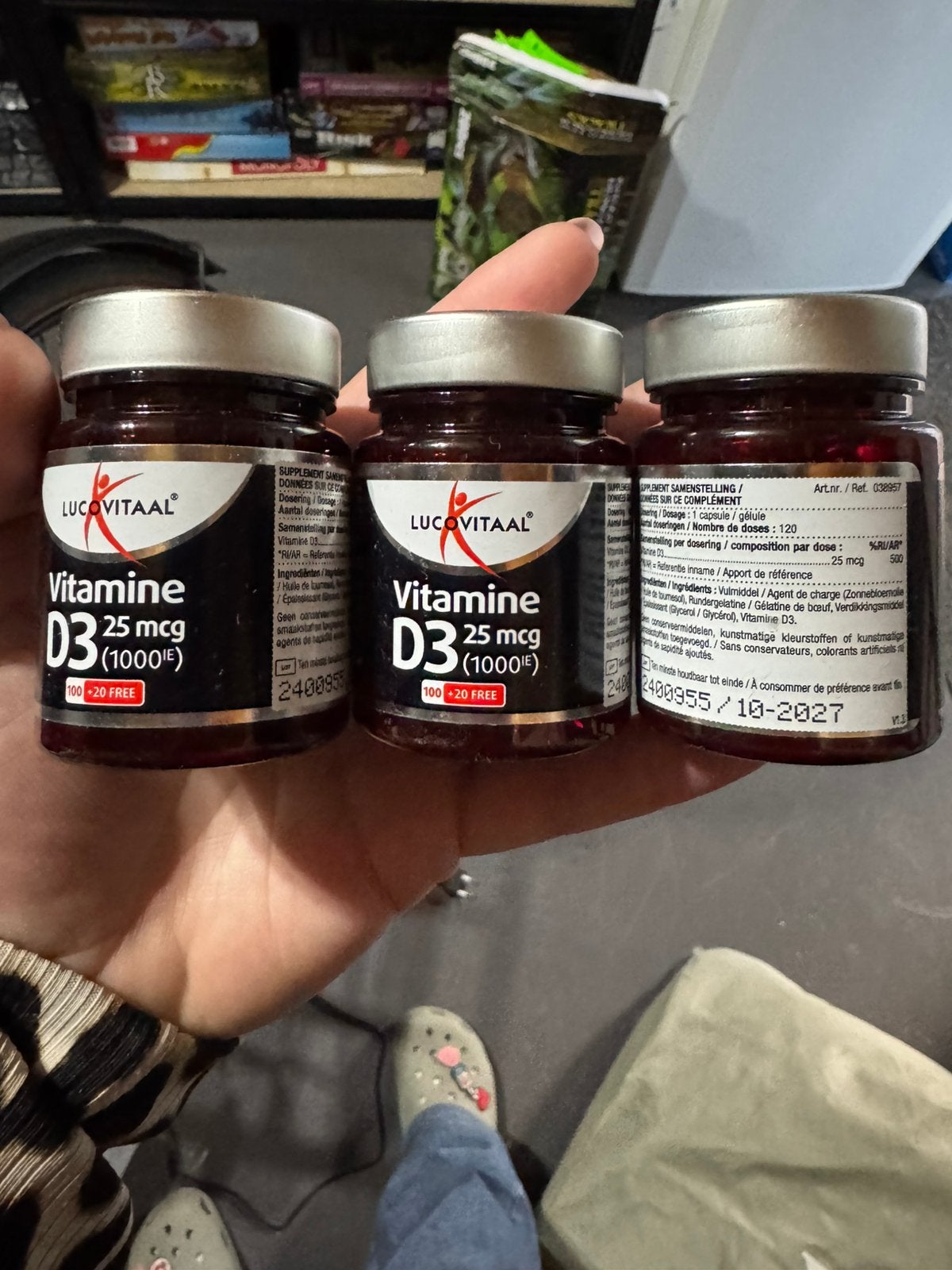 Lucovitaal vitamine d3, Ophalen, Zo goed als nieuw
